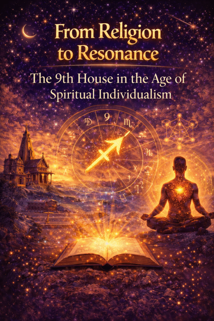 From Religion to Resonance: The 9th House in the Age of Spiritual Individualism