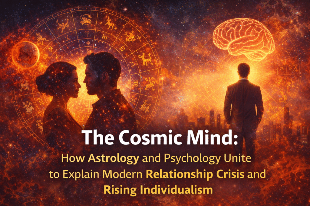 The Cosmic Mind: How Astrology and Psychology Unite to Explain Modern Relationship Crisis and Rising Individualism