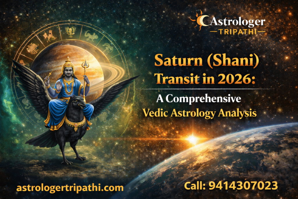 SATURN TRANSIT 2026 : A Comprehensive Vedic Astrology Analysis