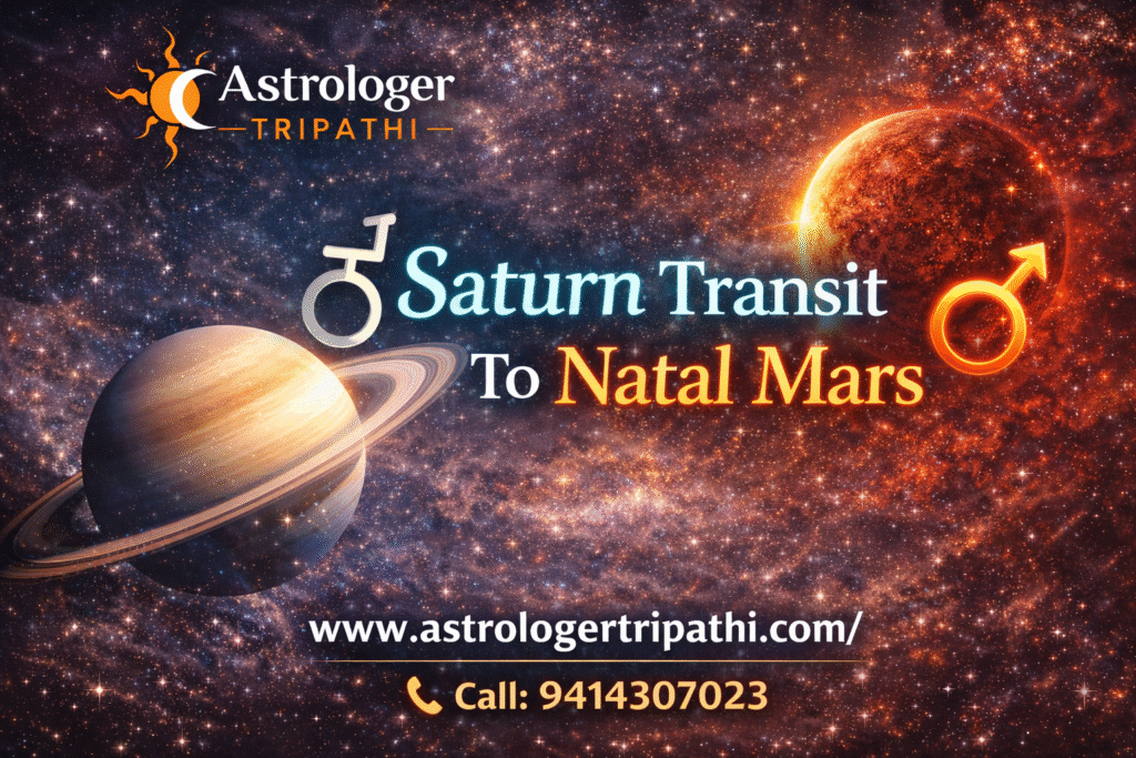 Saturn Transit to Natal Mars