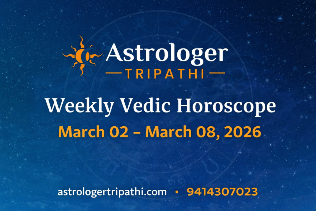 Weekly Horoscope March 2026