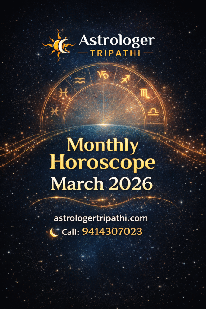 Monthly Horoscope , March ,2026