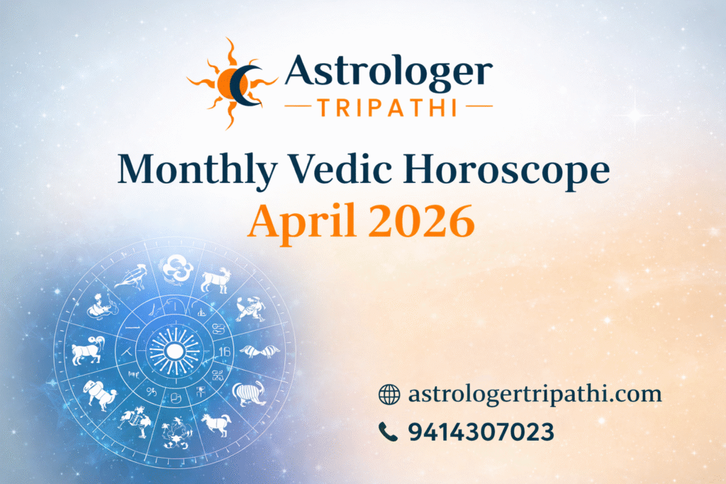 Monthly Vedic Horoscope April , 2026