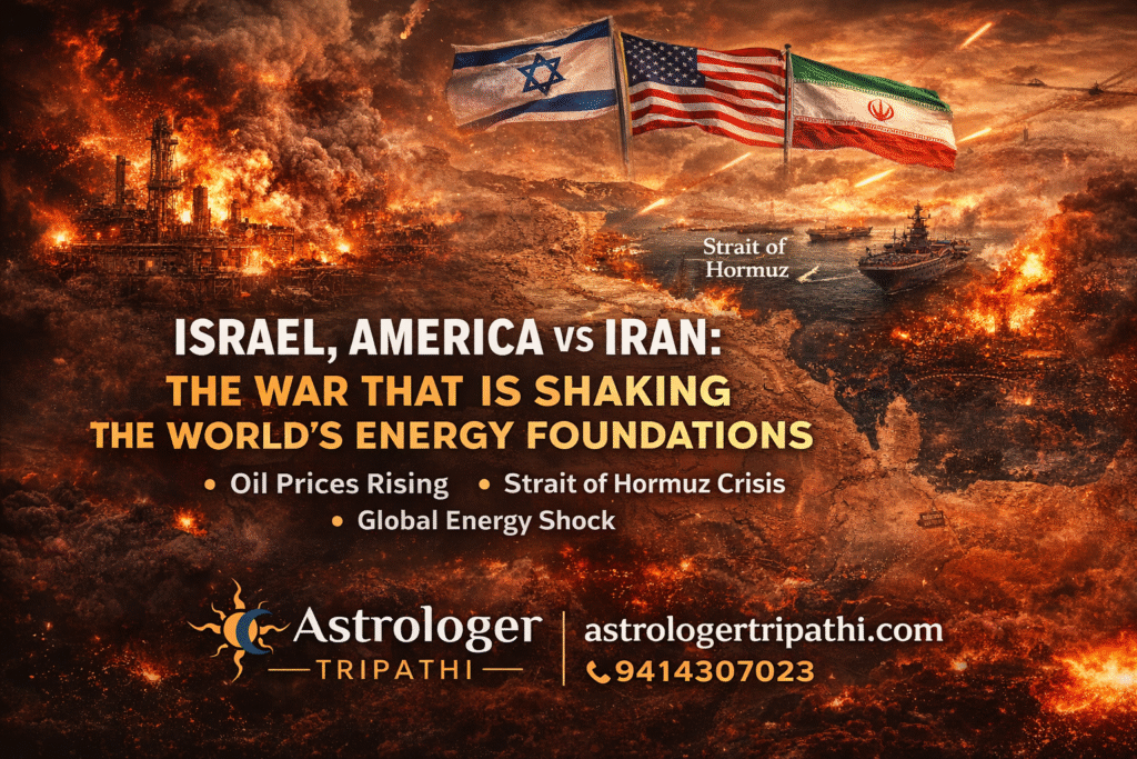 Israel America vs Iran War: Oil Crisis & Energy Crisis — A Vedic Astrology Analysis | Dr. A.K. Tripathi
