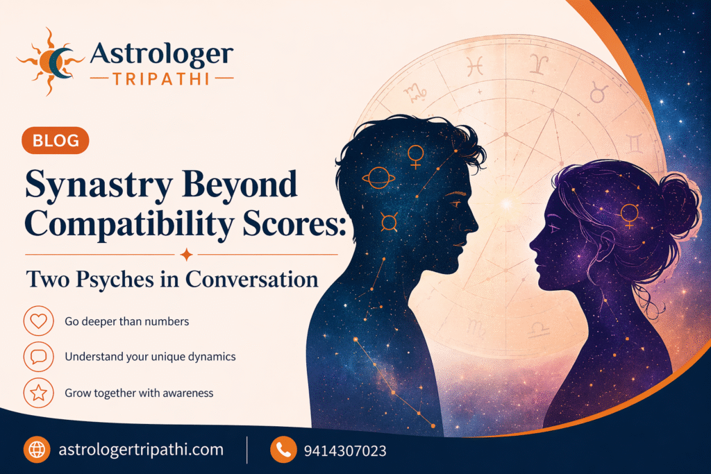 Synastry Beyond Compatibility Scores Two Psyches in Conversation