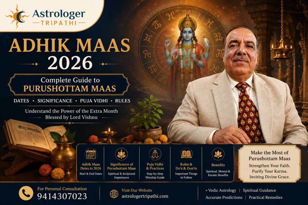 Adhik Maas 2026: Complete Guide to Purushottam Maa