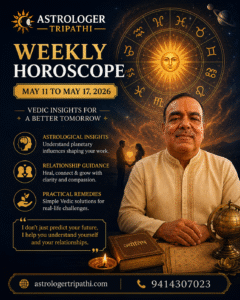 Weekly Vedic Horoscope May 11–17, 2026