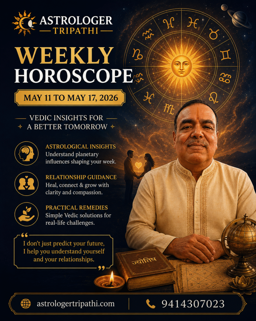 Weekly Vedic Horoscope May 11–17, 2026
