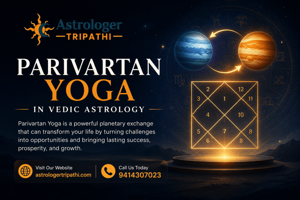 Parivartan Yoga in Vedic Astrology
