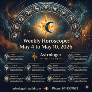 Weekly horoscope May 4 to May 10, 2026