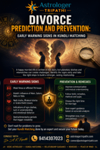 divorce prediction in kundli