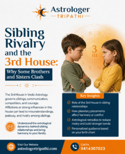 Sibling Rivalry and the 3rd House: Why Some Brothers and Sisters Clash