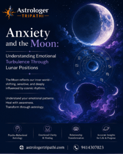Anxiety and the Moon: Understanding Emotional Turbulence Through Lunar Positions