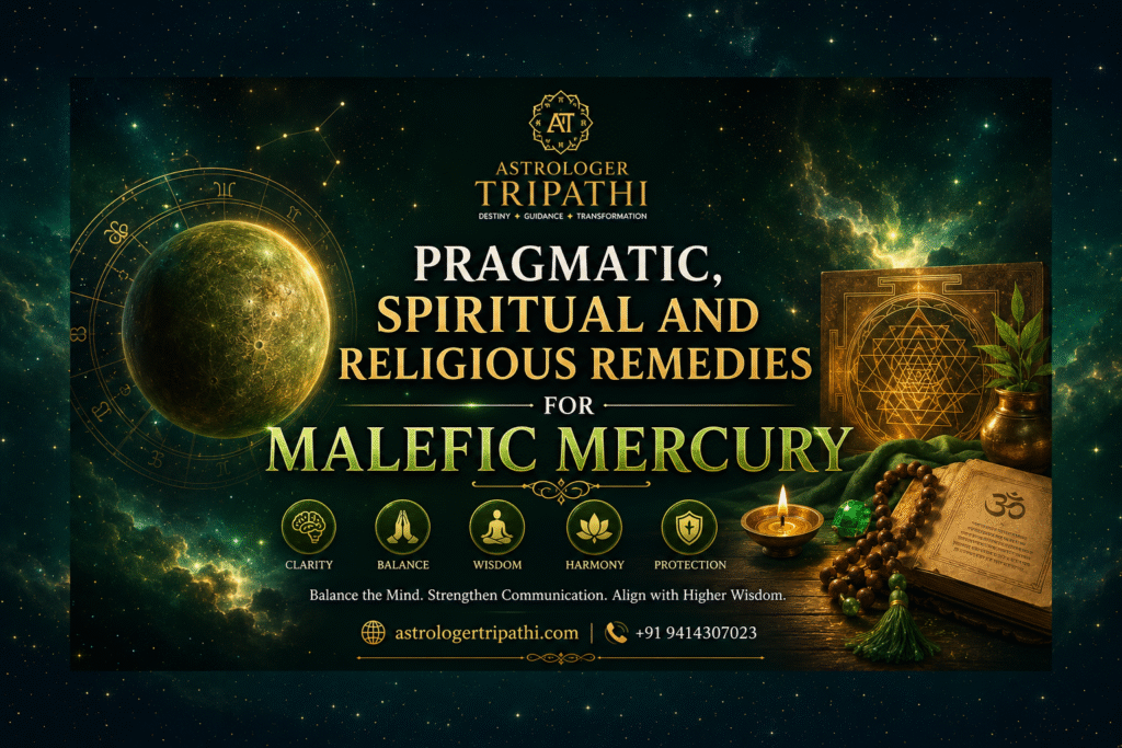malefic Mercury remedies