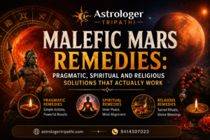 Malefic Mars Remedies: Pragmatic, Spiritual and Religious Solutions That Actually Work