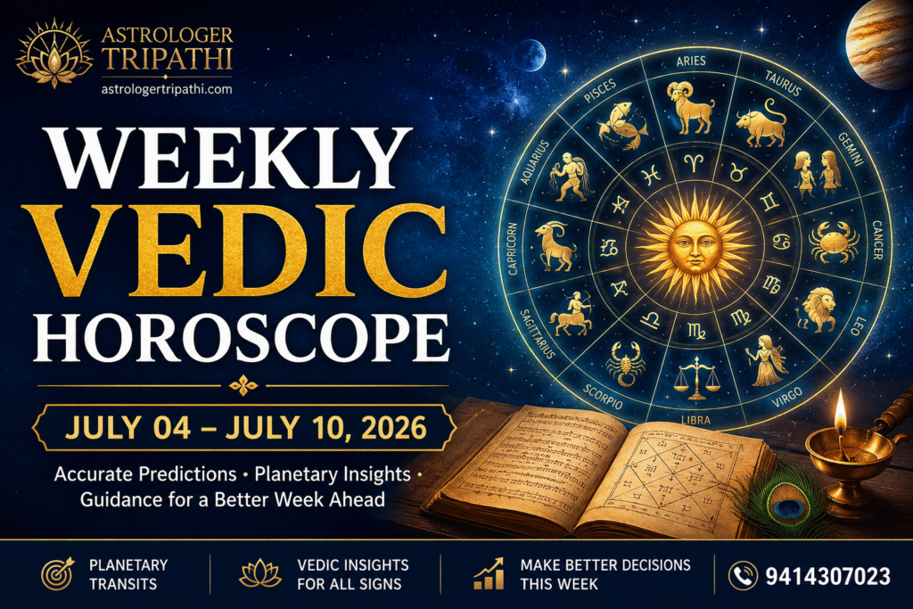 Weekly Vedic Horoscope