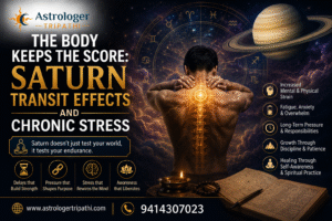 The Body Keeps the Score: Saturn Transit Effects and Chronic Stress