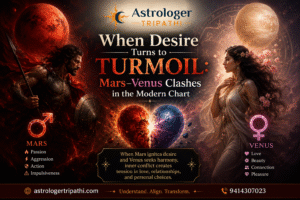 When Desire Turns to Turmoil: Mars-Venus Clashes in the Modern Chart