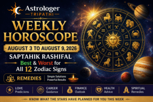 Weekly Horoscope August 3 to August 9, 2026: Saptahik Rashifal, Best & Worst for All 12 Zodiac Signs with Remedies