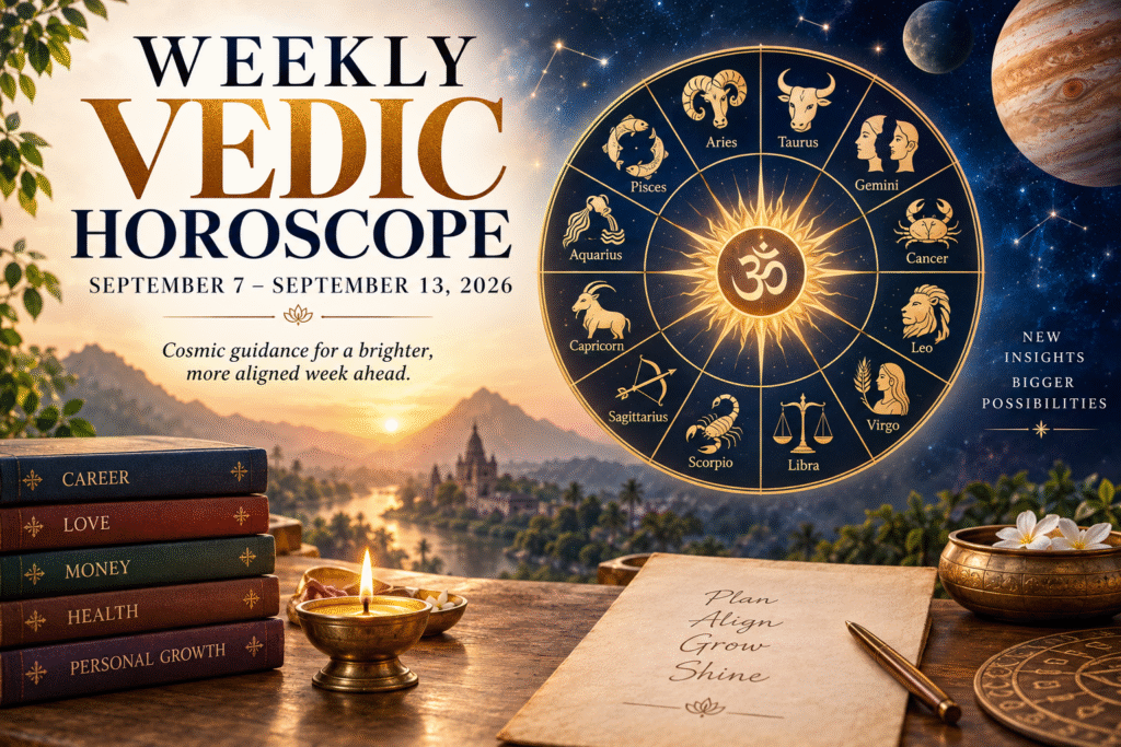 WEEKLY VEDIC HOROSCOPE