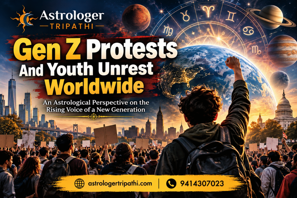 Gen Z Protests Worldwide: The Astrology of Youth Unrest